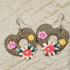 Heart earrings